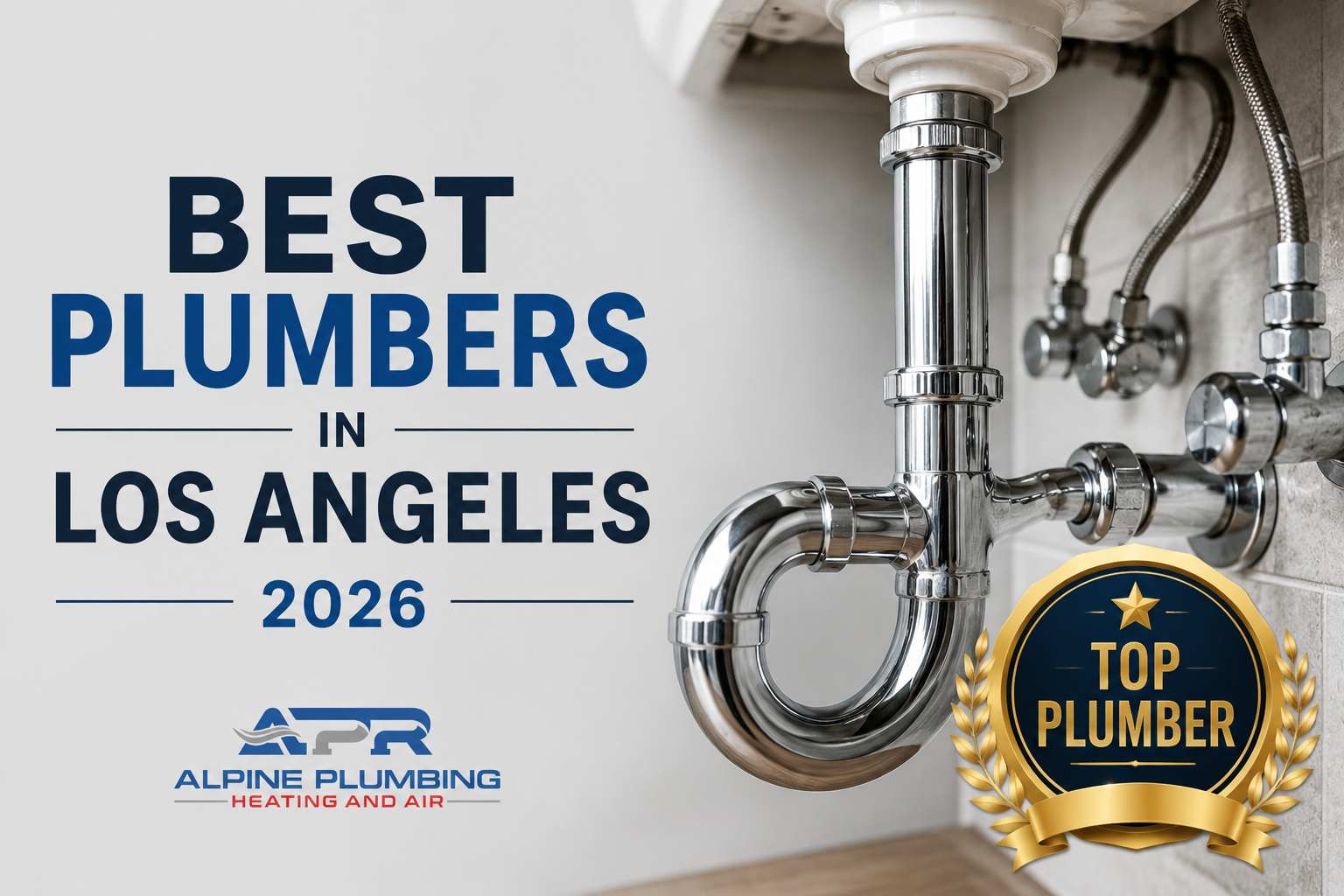 Alpine Plumbing, Heating &amp; Air Named Among the Best Plumbers in Los Angeles for 2026